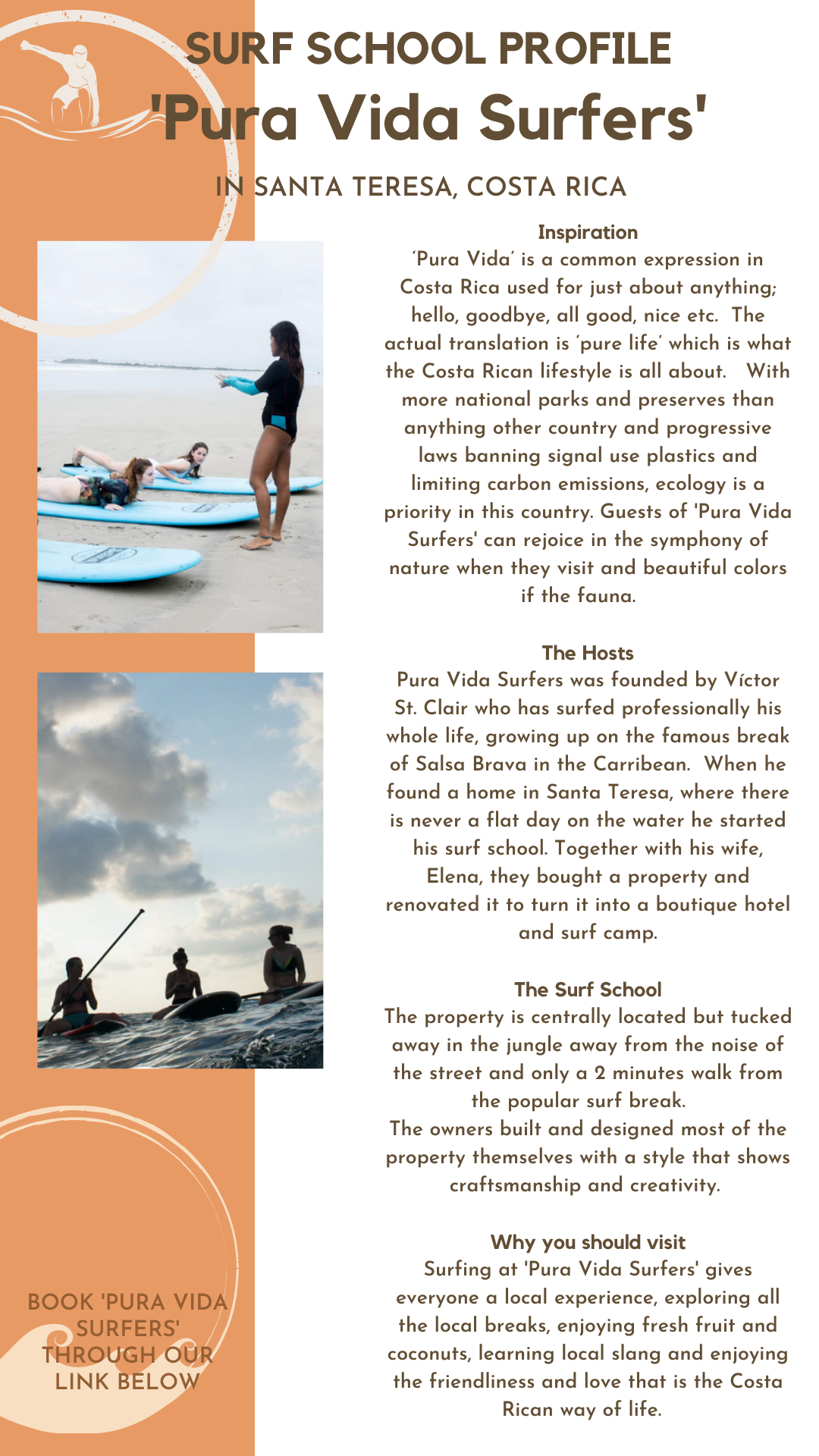 Meet the Host - Pura Vida Surf School